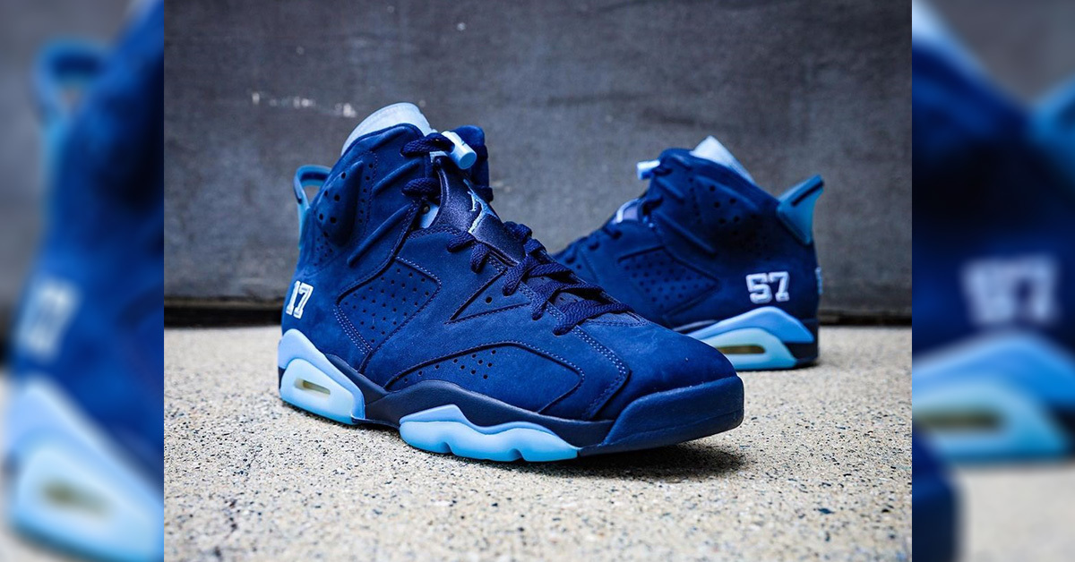 Jordan 6 unc championship sales